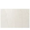 Pannello decorativo in gesso bianco Waves