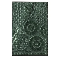 Pannello decorativo in marmo Alpi verde Round