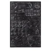 Pannello decorativo in marmo Marquinia nero Tracce