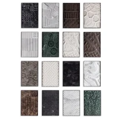 Pannello decorativo in marmo Carrara bianco Terre Arate