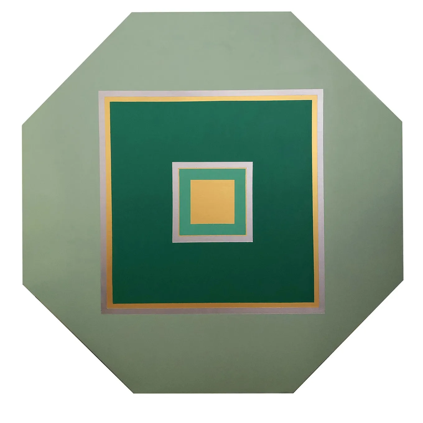 Pannello Decorativo Ottagonale Confidence Verde