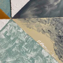 Pannello decorativo Triangolazioni Due di Mascia Meccani