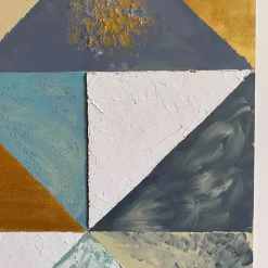 Pannello decorativo Triangolazioni Due di Mascia Meccani