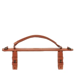 Passion Supporto per tappetino da yoga in pelle marrone
