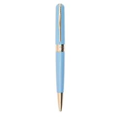 Penna a sfera Avatar fantasia blu chiaro con finiture in oro