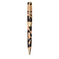 Penna a sfera media Rock Dune con finiture dorate
