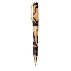 Penna a sfera media Rock Dune con finiture dorate
