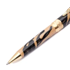 Penna a sfera media Rock Dune con finiture dorate
