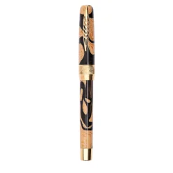 Penna roller Rock Dune con finiture in oro