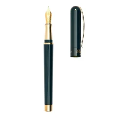 Penna stilografica media Avatar Anniversary Verde con finiture in oro