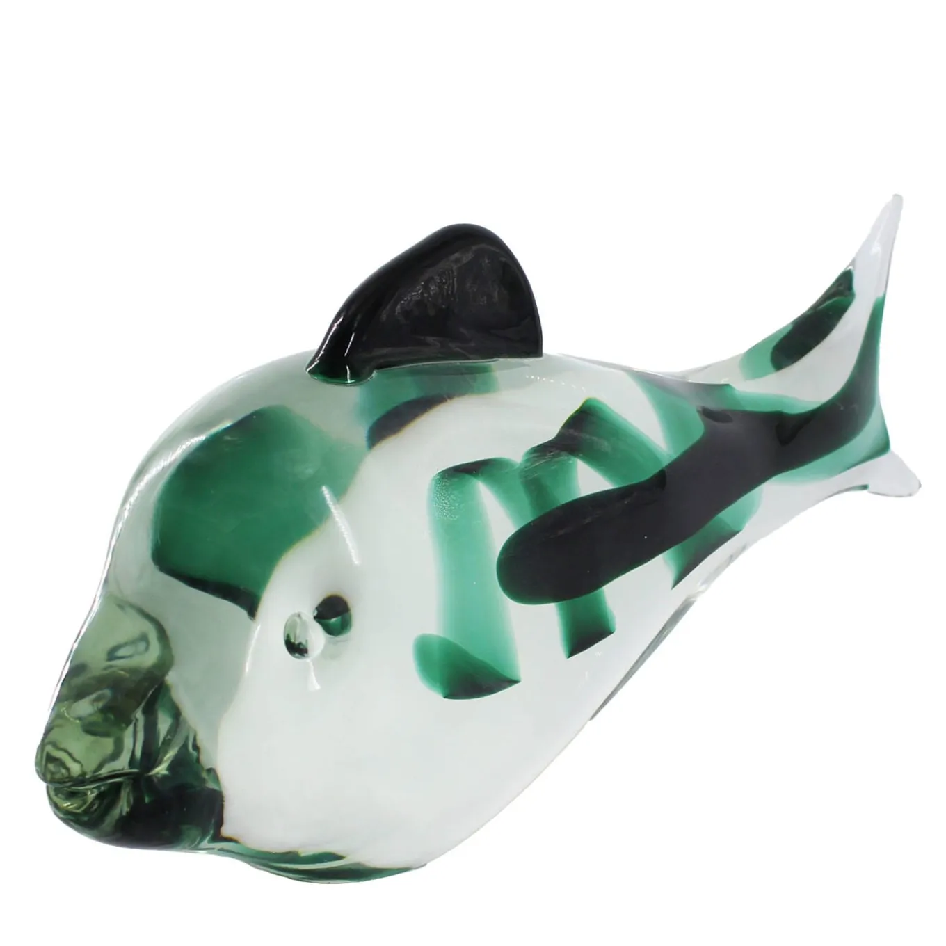 Pesce sommerso Scultura in vetro di Murano