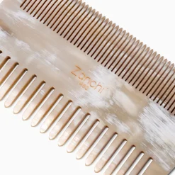 Pettine da Toelettatura a Denti Fini in Corno