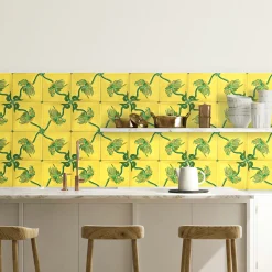 Piastrella policroma Van Gogh "Girasoli