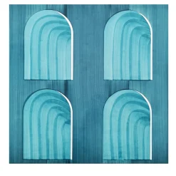 Piastrella quadrata Roma verde