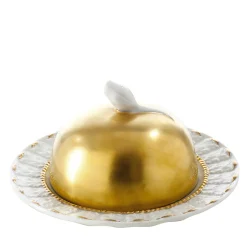 PIATTINO DA BURRO QUEEN ELIZABETH CON CLOCHE