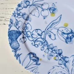 Piatto blu estivo #1
