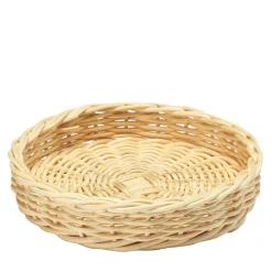 Piatto da pane in vimini