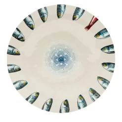 Piatto da portata Controcorrente in ceramica