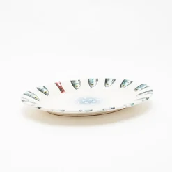 Piatto da portata Controcorrente in ceramica