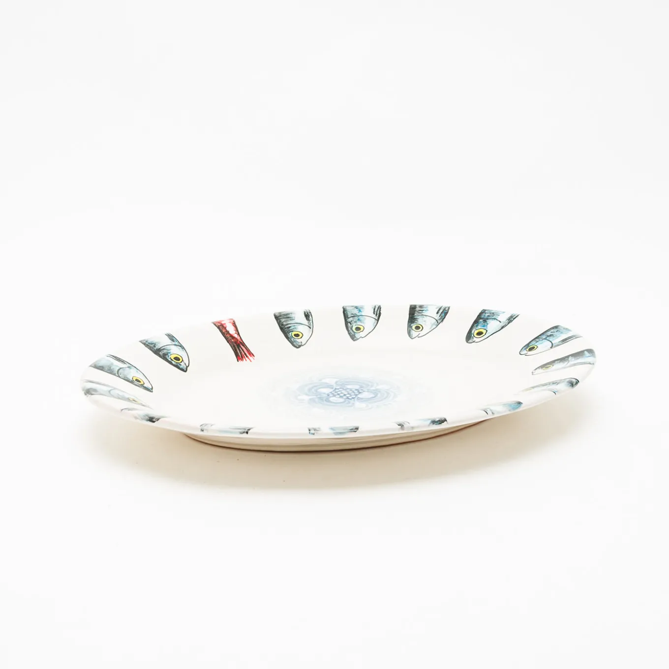 Piatto da portata Controcorrente in ceramica