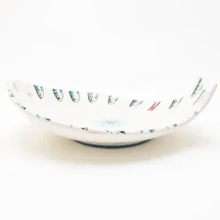 Piatto da Portata Controcorrente in Ceramica a Forma di Pesce #3