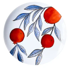 Piatto da portata Cora policromo