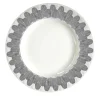 PIATTO DA PORTATA PAVONE - ARGENTO