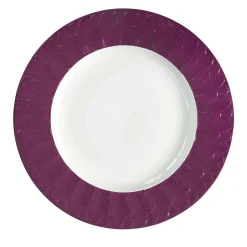 PIATTO DA PORTATA PAVONE - VIOLA