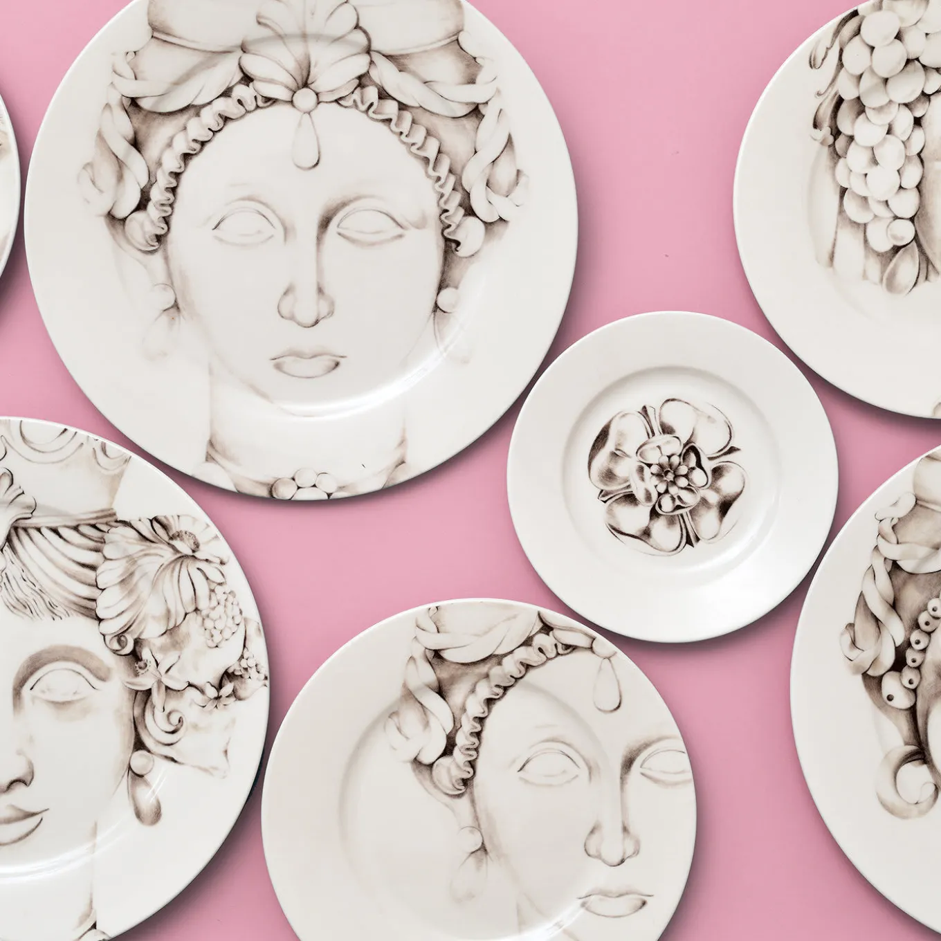 Piatto da portata Teste di Moro Rosalina