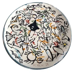 Piatto decorativo Animali marini