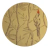 Piatto Decorativo Pappagallo Soggetto III Oro