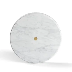Piatto Ellipse in marmo di Carrara