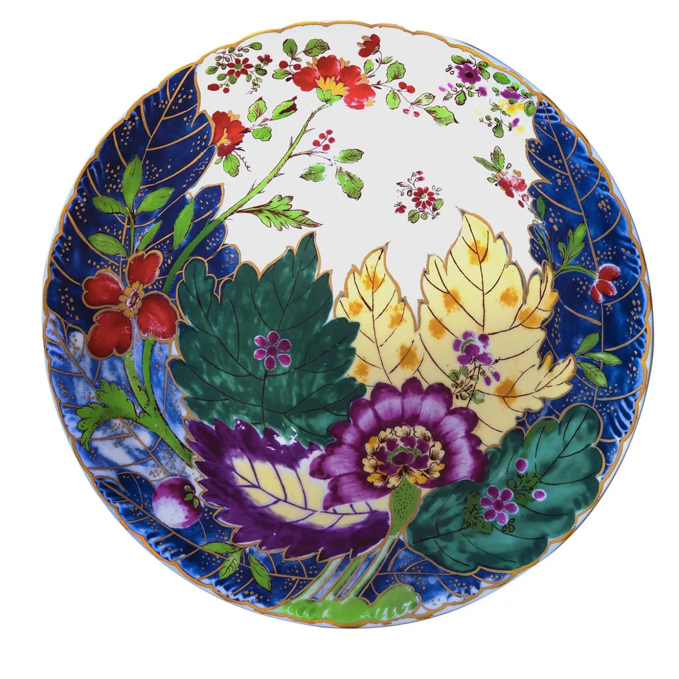 Piatto Foglie De Tabaco