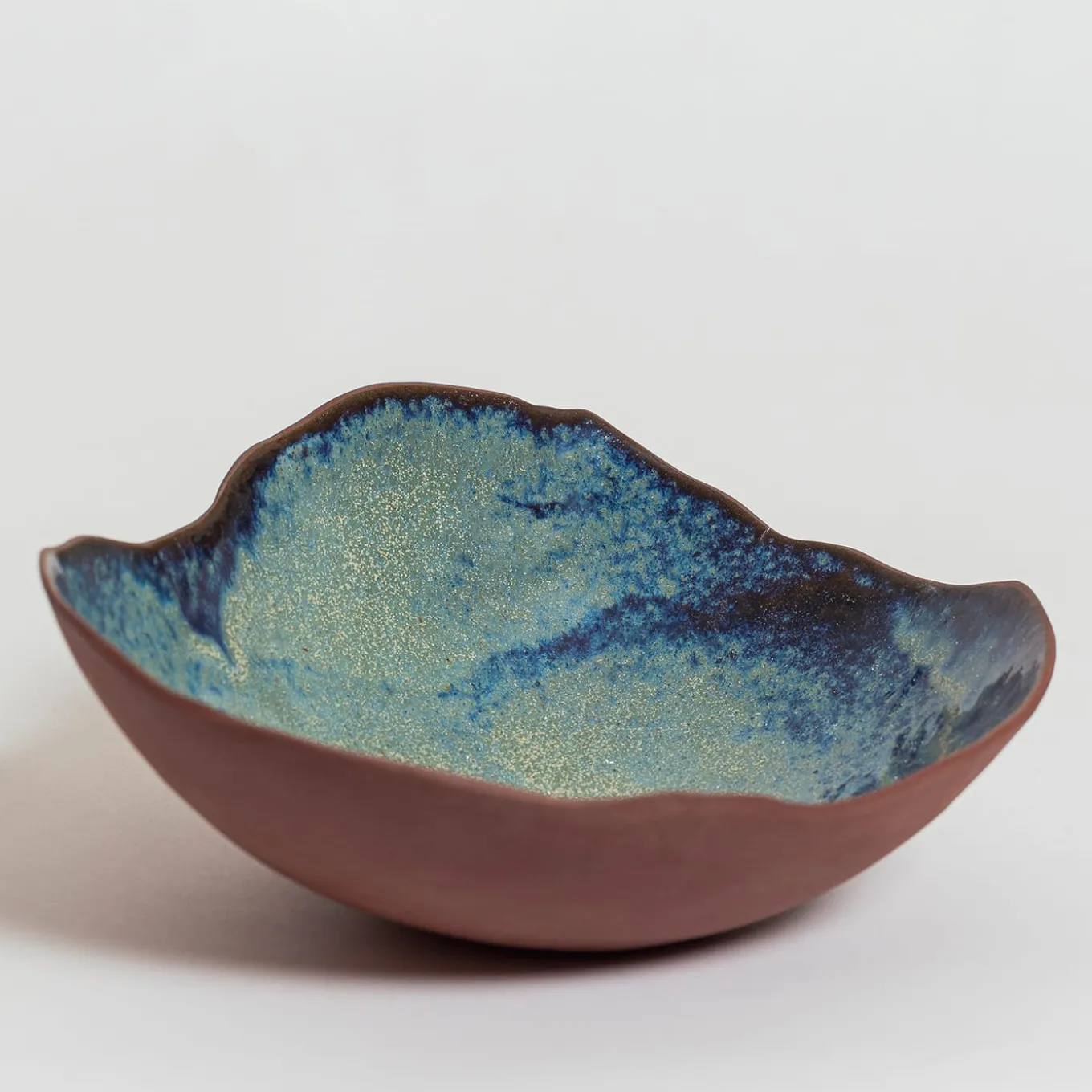 Piatto fondo Blue Cosmosis