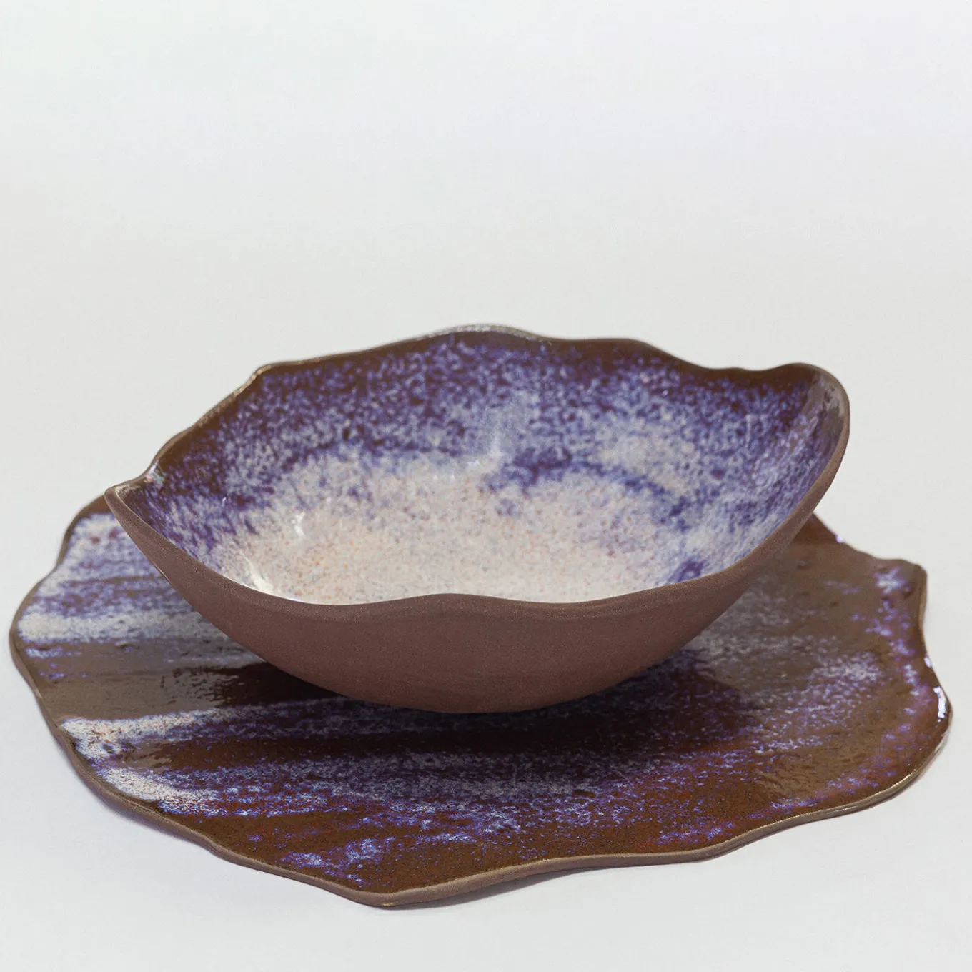 Piatto fondo Pink Cosmosis