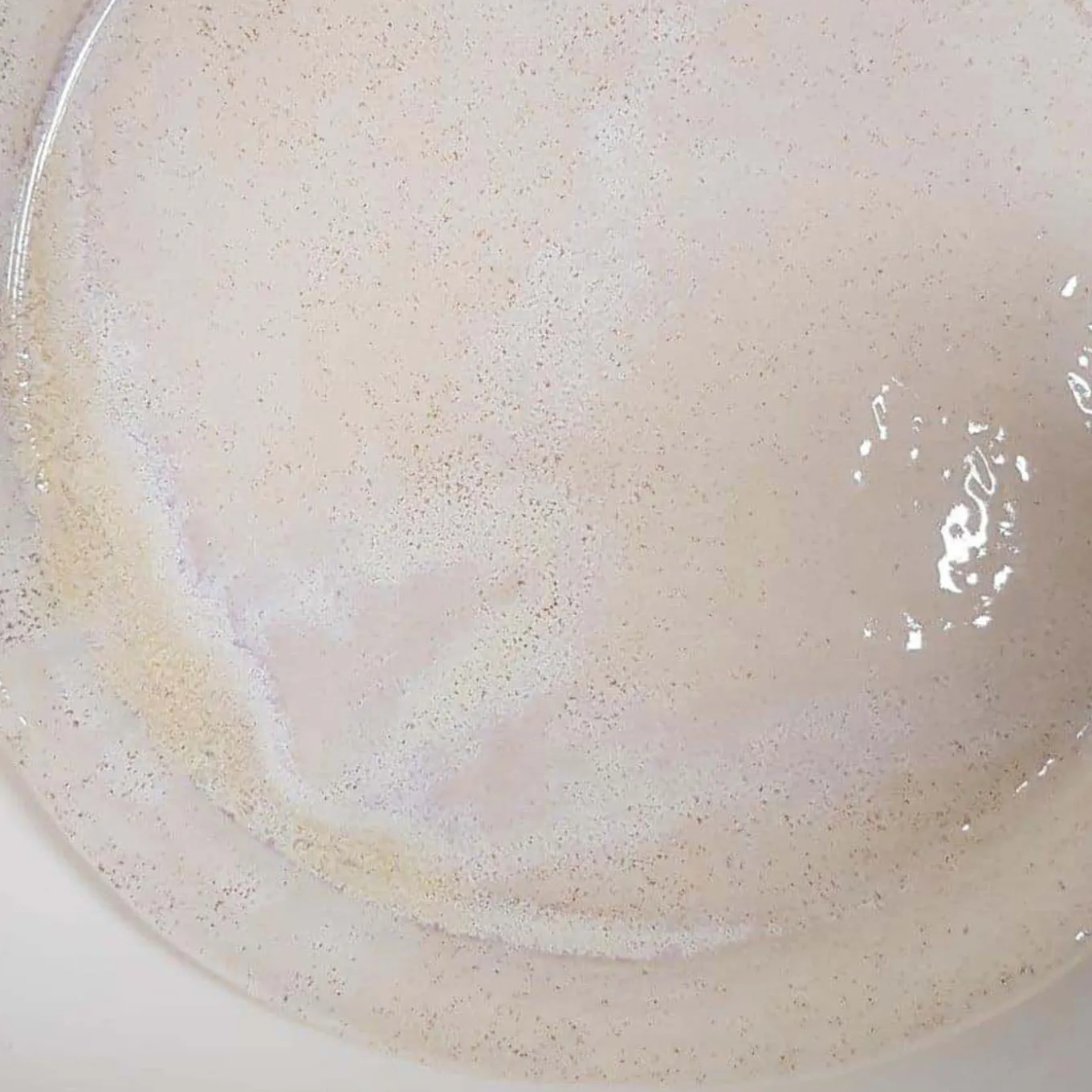 Piatto grande in porcellana Mediterranea Hazed Lavender