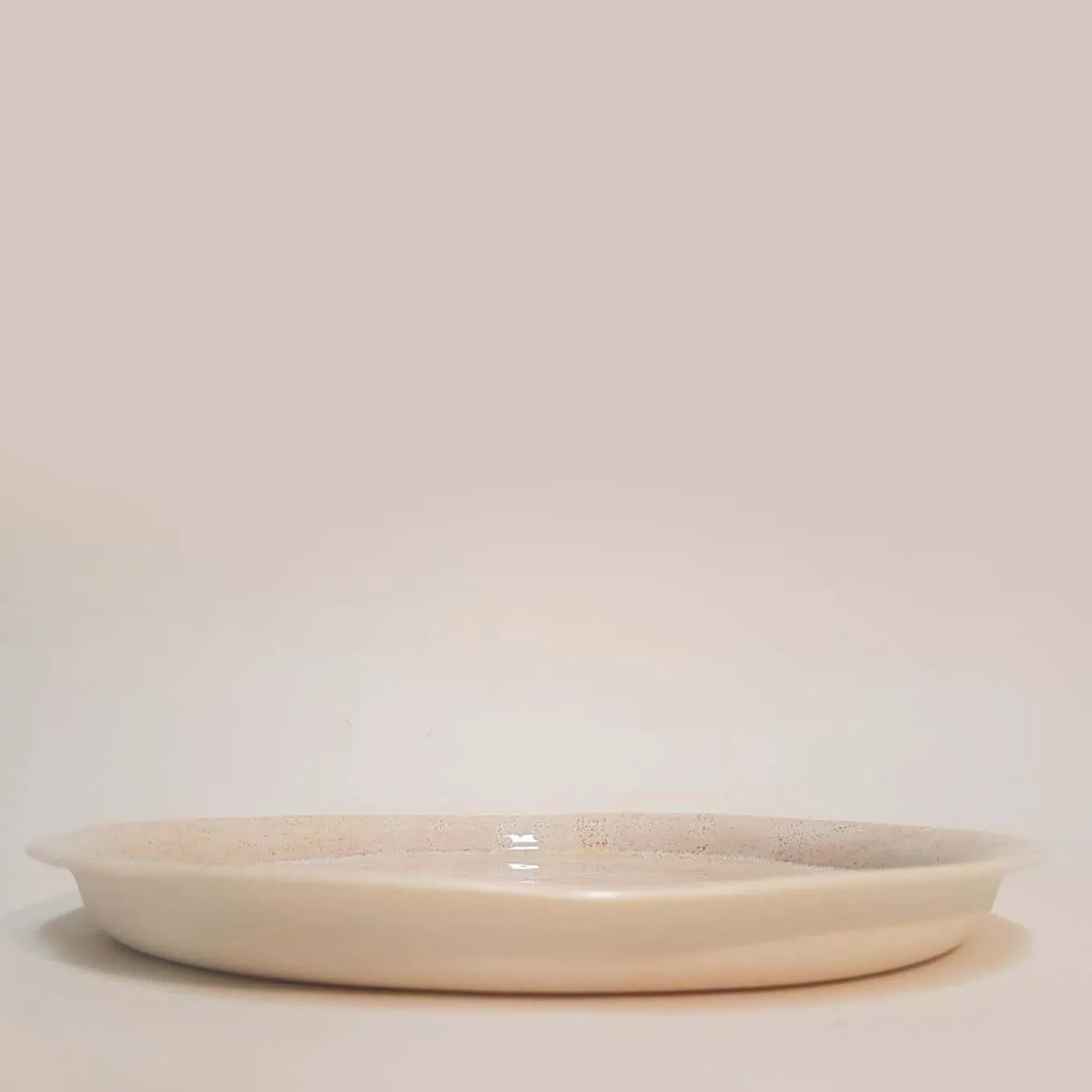 Piatto grande in porcellana Mediterranea Hazed Lavender