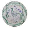 Piatto in ceramica Pavone
