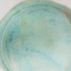 Piatto medio in porcellana Mediterranea Acqua Green