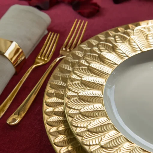 PIATTO PAVONE - ORO #3