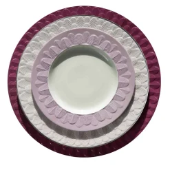 PIATTO PAVONE - VIOLA #2