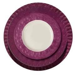PIATTO PAVONE - VIOLA #2
