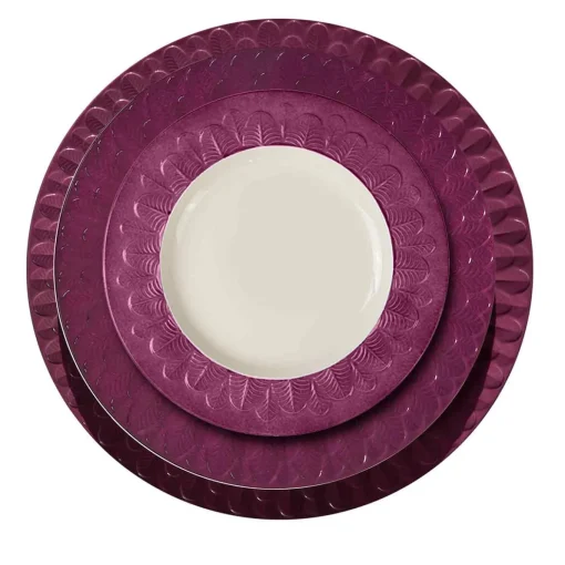 PIATTO PAVONE - VIOLA #2
