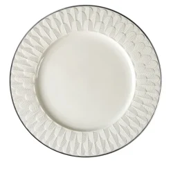 PIATTO PIANO PAVONE - BIANCO