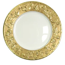 PIATTO PIANO TAORMINA - ORO