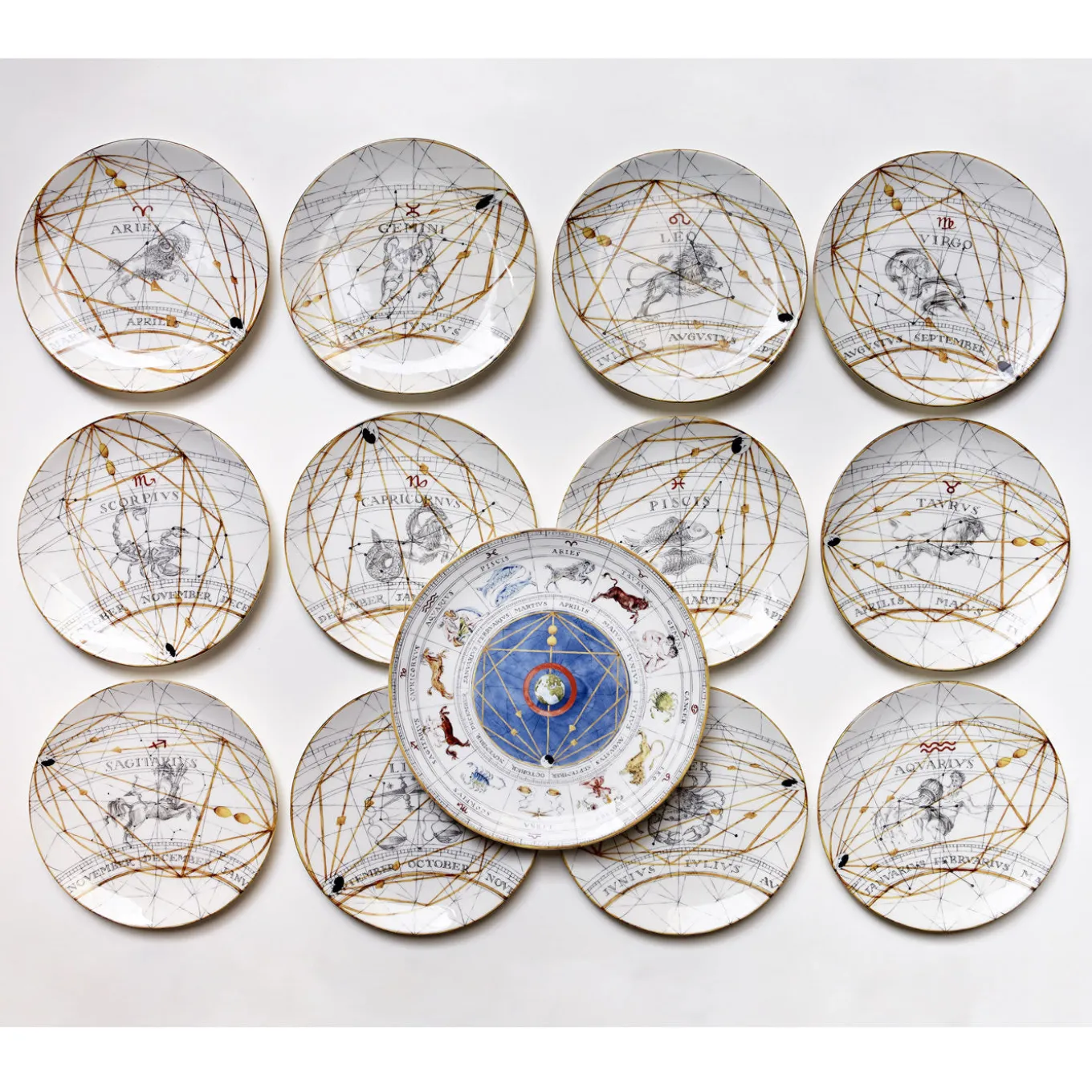 Piatto Piano Zodiaco