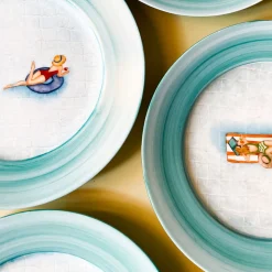 Piatto policromo Capri Lidia