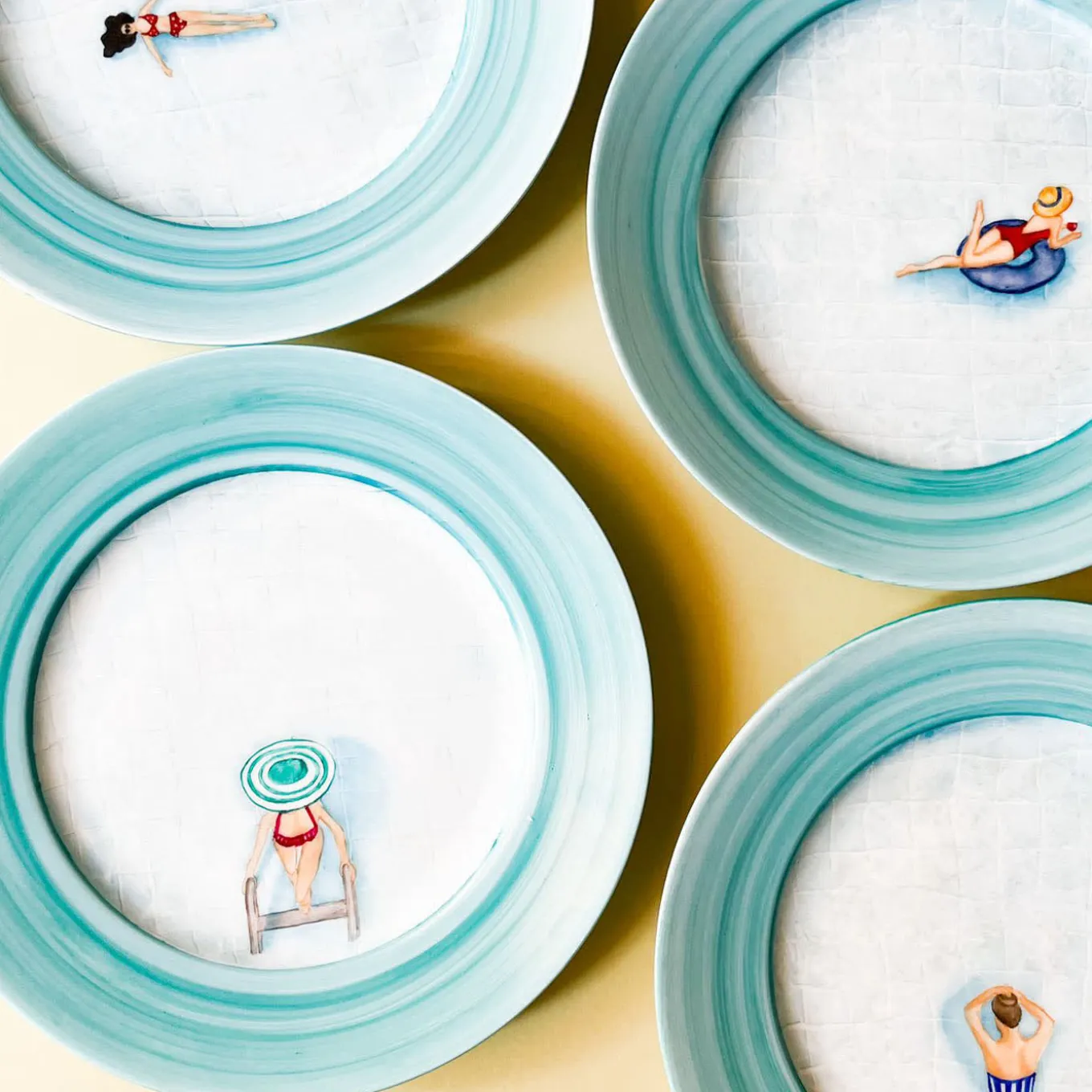 Piatto policromo Capri Lidia