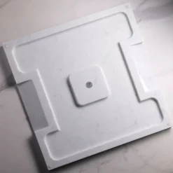 Piatto Q in marmo bianco di Carrara Firenze