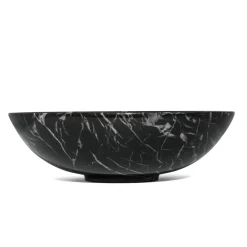 Piccola fruttiera in marmo nero